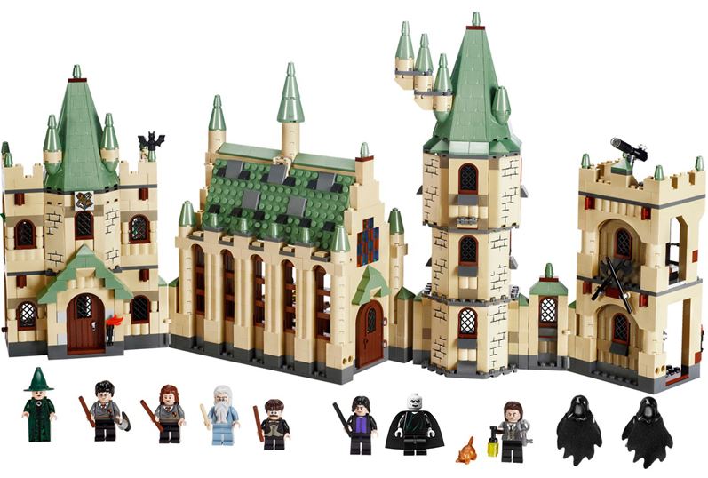 乐拼16030 哈利波特系列 霍格华兹城堡 益智拼装积木